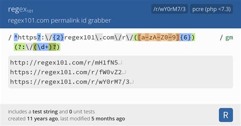 regex101|regex101 com.